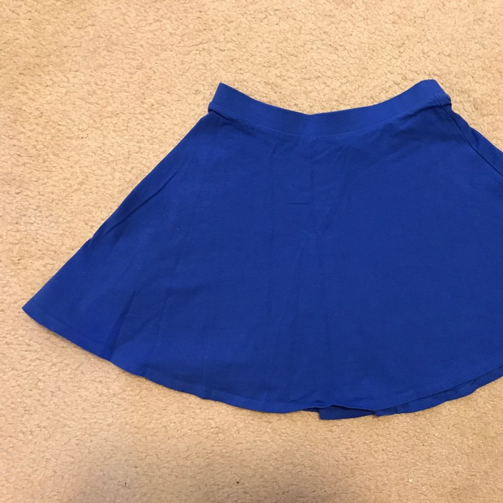 Blue Circle Skirt